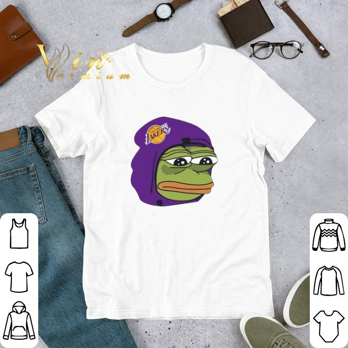 Los Angeles Lakers Sad Pepe The Frog tshirt
