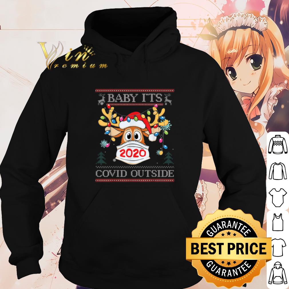 Official Reindeer Baby It's Covid Outside Christmas shirt