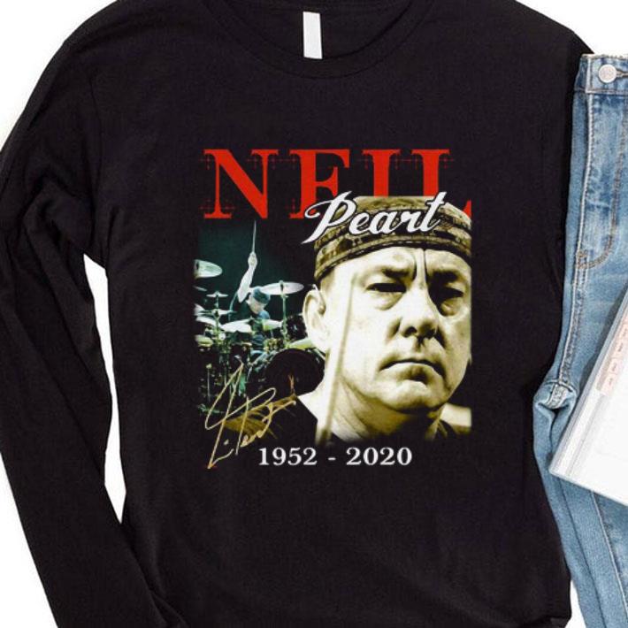 Neil Peart 1952-2020 Signature shirt 3 Neil Peart 1952-2020 Signature shirt