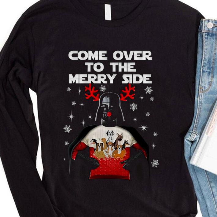 Original Star Wars Darth Vader Come Over To The Merry Side Christmas shirt