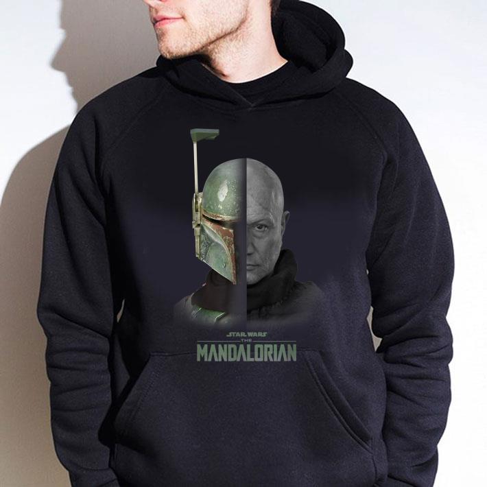 Original Star Wars The Mandalorian Boba Fett Split Face shirt