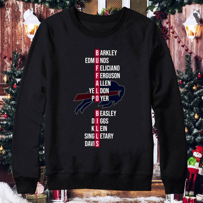 Buffalo Bills Name Players Barkley Edmunds Feliciano Ferguson shirt