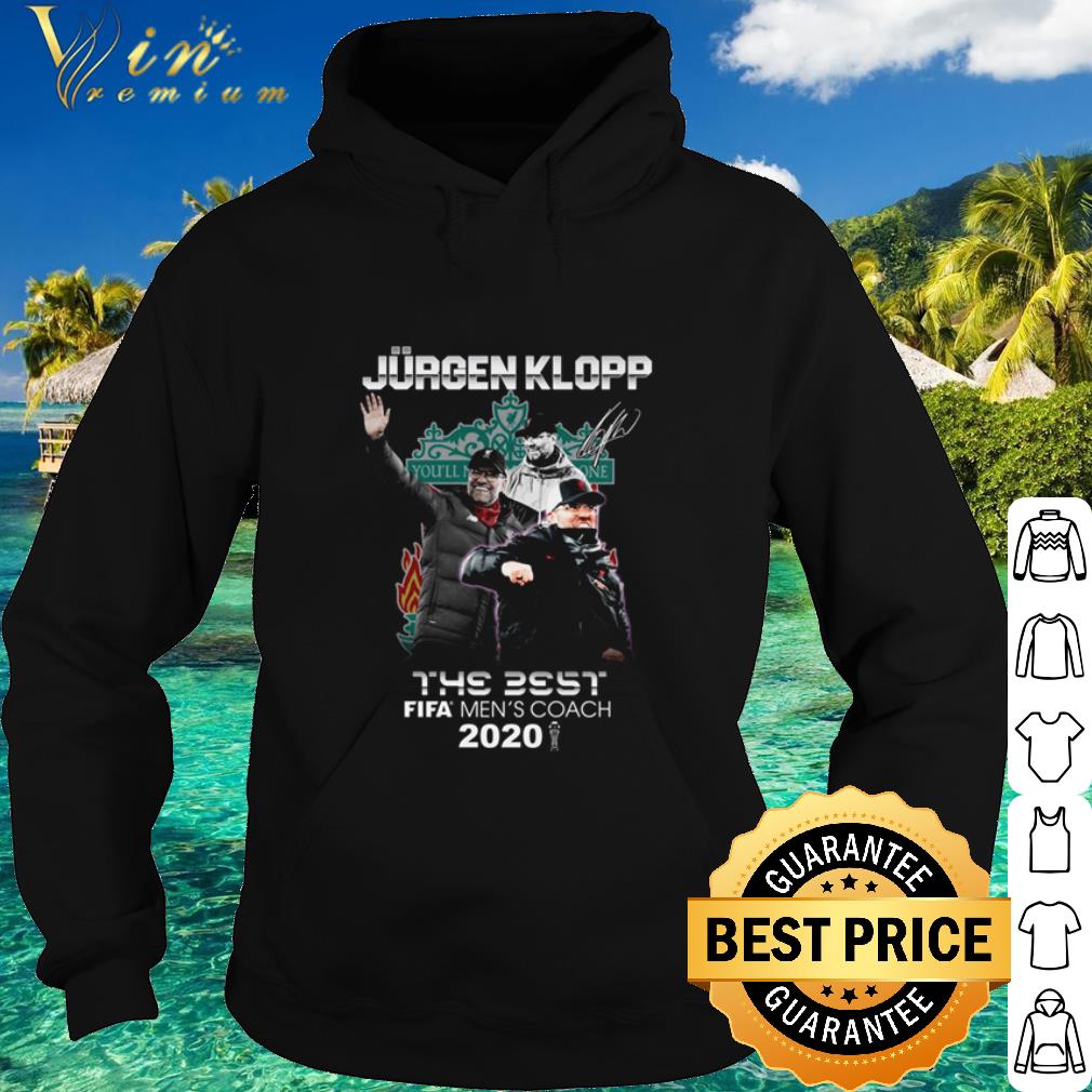 Premium Jurgen Klopp The Best Fifa Men's Coach 2020 shirt