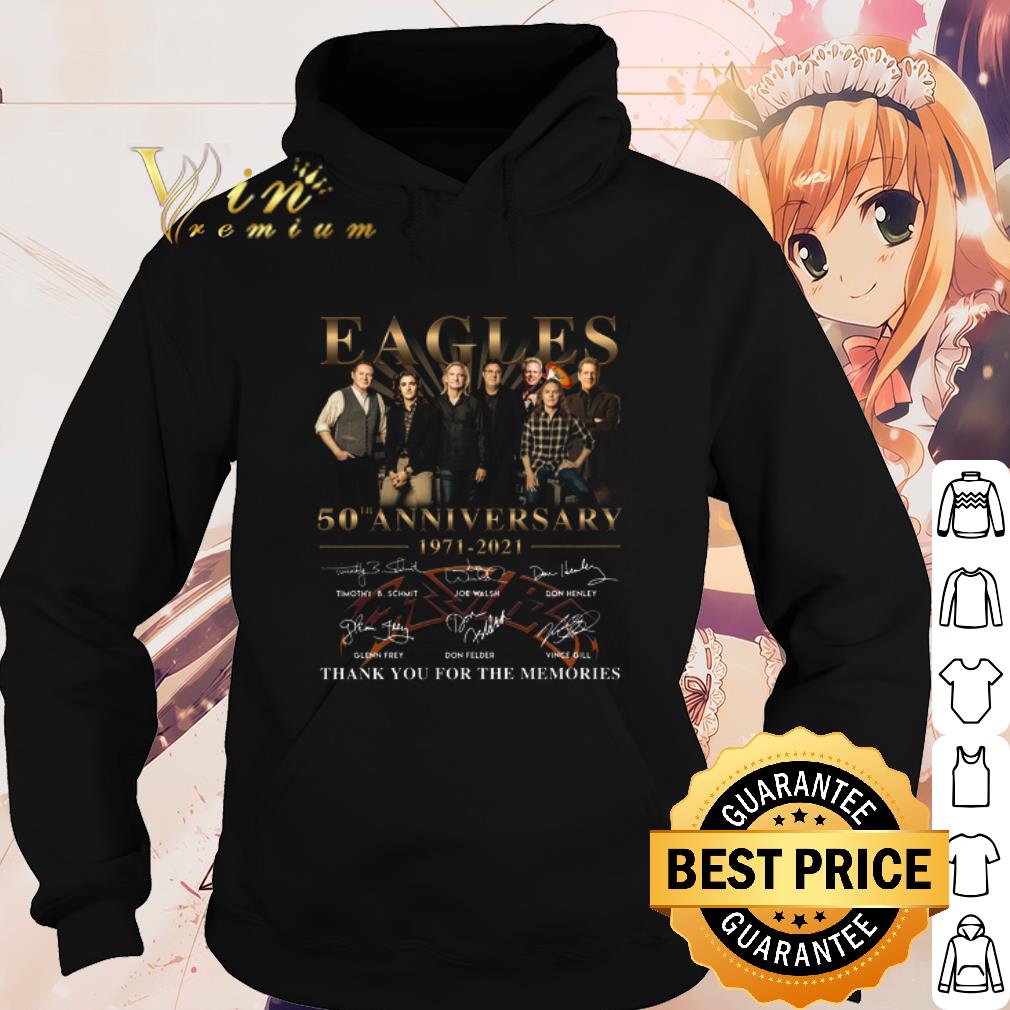 Official Eagles anniversary 1971 2021 Thank you for the memories signature shirt