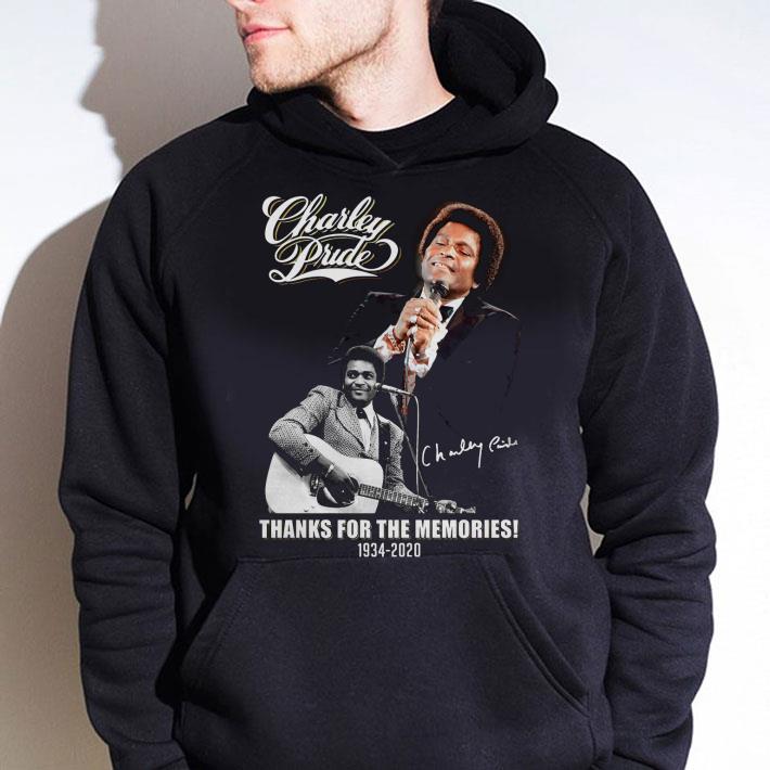 Awesome RIP Charley Pride Signature Thanks For The Memories 1934-2020 shirt 3 Awesome RIP Charley Pride Signature Thanks For The Memories 1934-2020 shirt