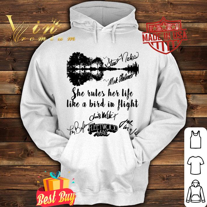 Best Fleetwood Mac Signatures Rhiannon She Rules Her Life Like A Bird In Flight shirt 3 Best Fleetwood Mac Signatures Rhiannon She Rules Her Life Like A Bird In Flight shirt
