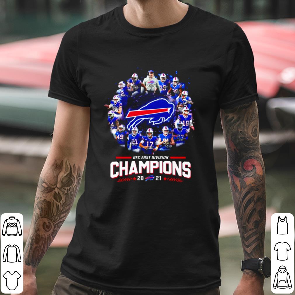 Nice Buffalo Bills Afc East Division Champions 2021 shirt