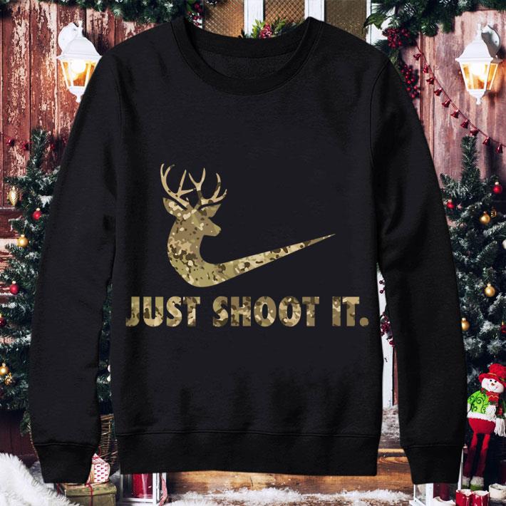 Just Shoot It Nike Deer Hunting Camouflage shirt 3 Just Shoot It Nike Deer Hunting Camouflage shirt