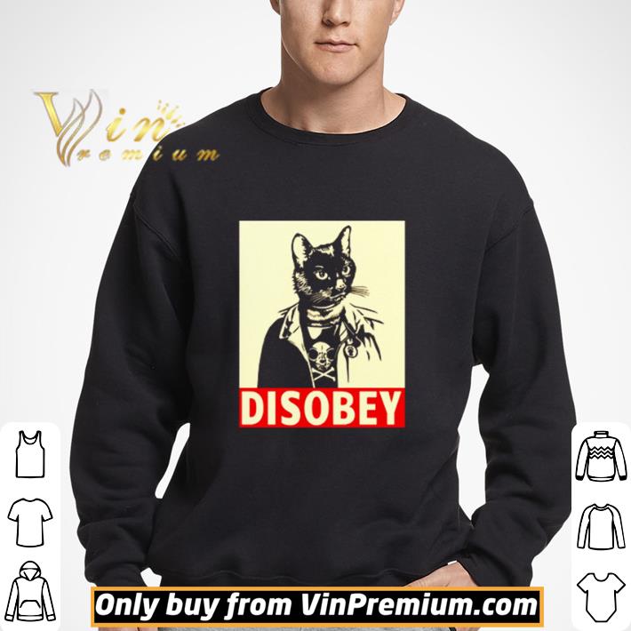 Cats are Metal Disobey shirt