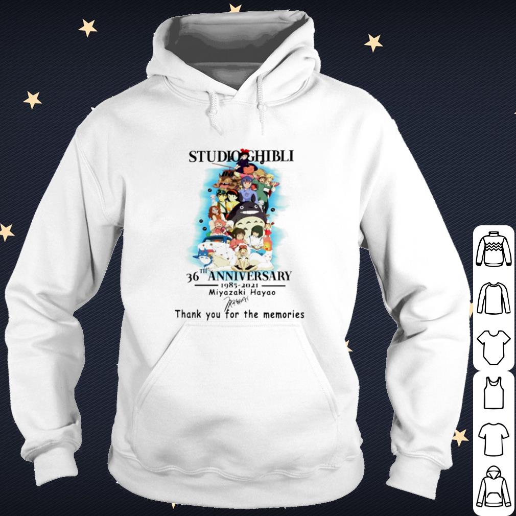 Premium Studio Ghibli 36th Anniversary 1985 2021 thank you for the memories shirt