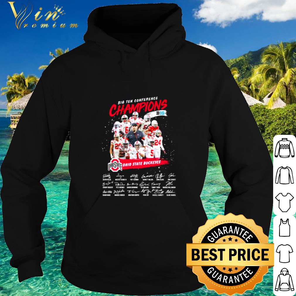 Premium Big Ten Conference Champions Ohio State Buckeyes Signature shirt