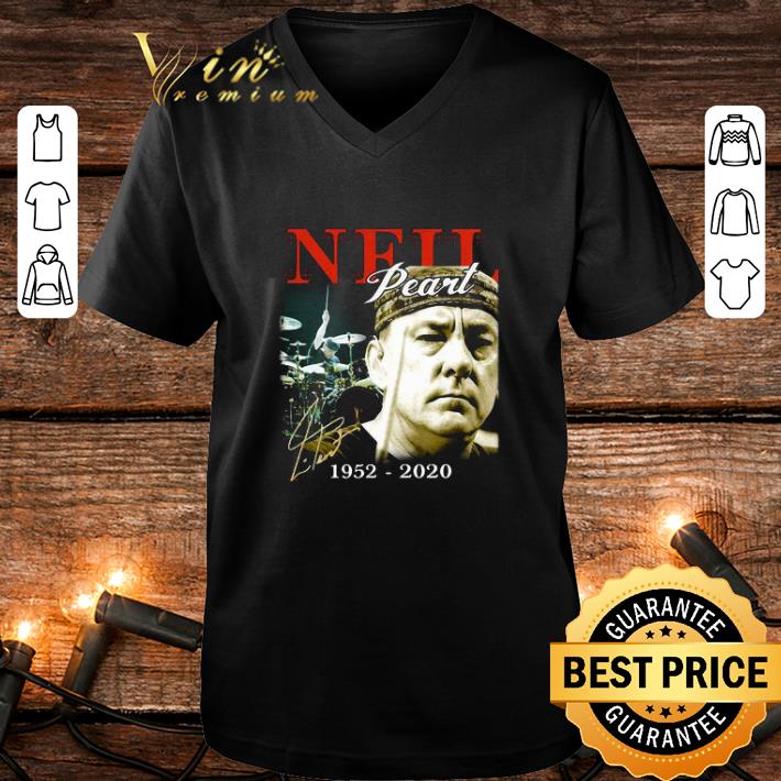 Official Neil Peart 1952-2020 Signature shirt 3 Official Neil Peart 1952-2020 Signature shirt