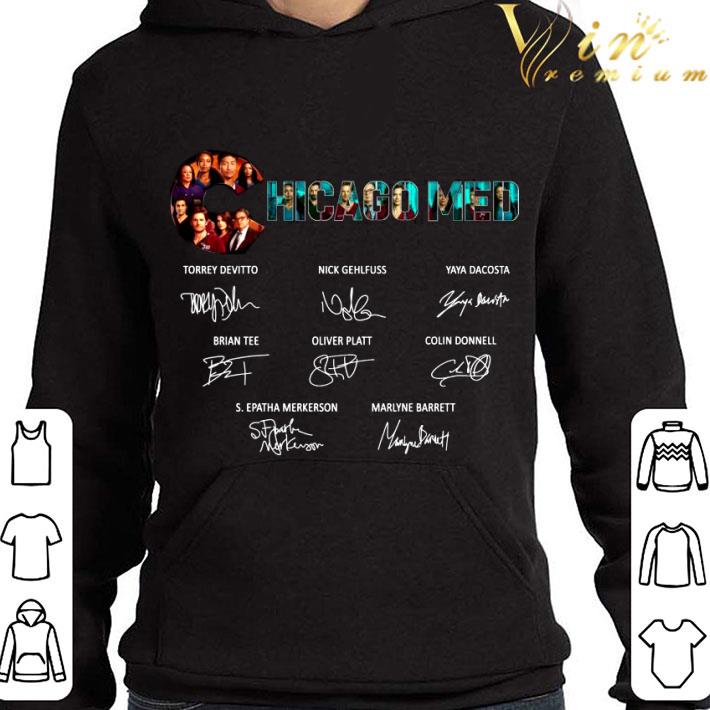 Chicago Med Signatures Torrey Devitto Nick Gehlfuss Yaya Dacosta shirt