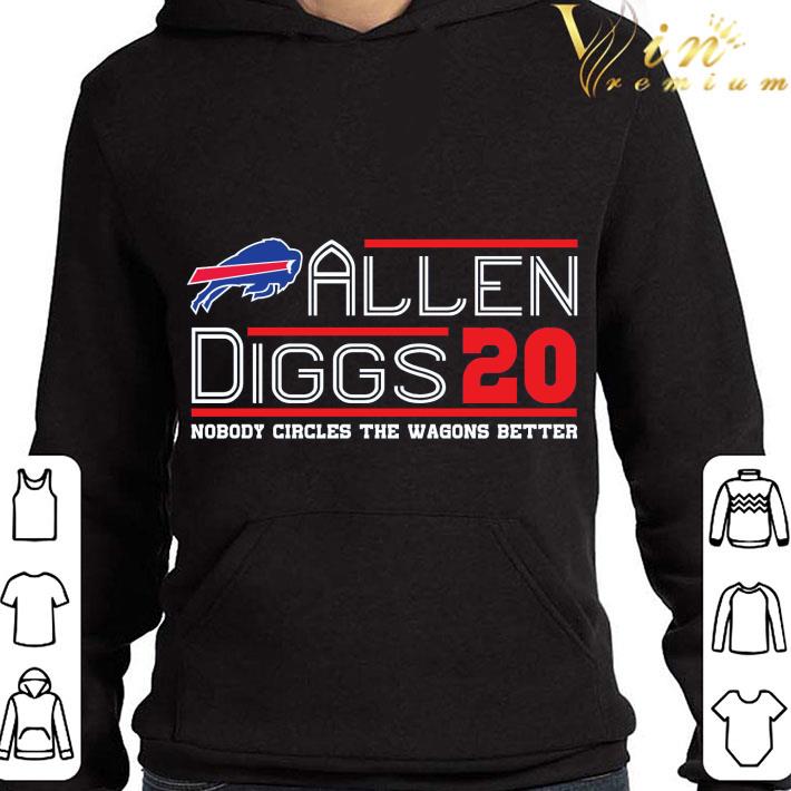 Buffalo Bills Allen Diggs 2020 nobody circles the wagons better shirt