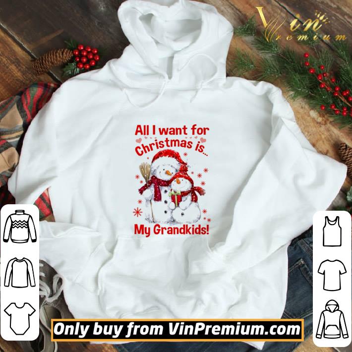 All I want for Christmas is my Grandkids shirt