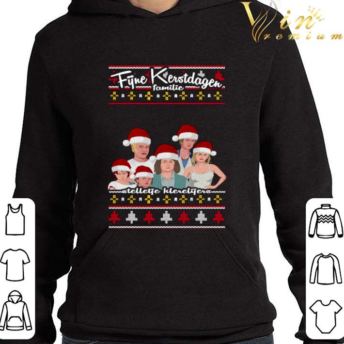 Fijne Kerstdagen familie Stelletje Klerenijers Ugly Christmas shirt