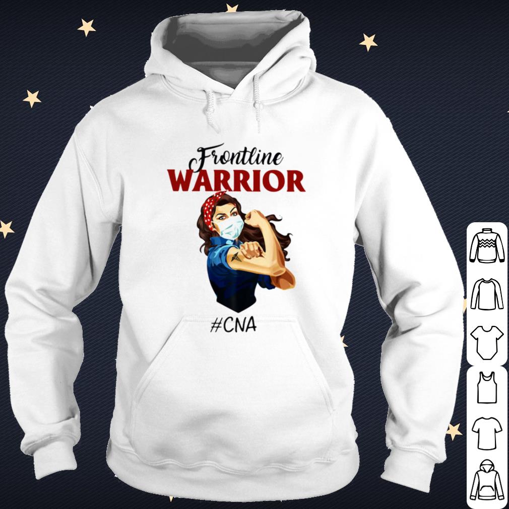 Premium Frontline Warrior #CNA Strong Girl Face Mask shirt
