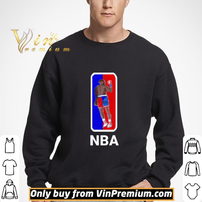 Nate Robinson Boxing knockout NBA logo shirt