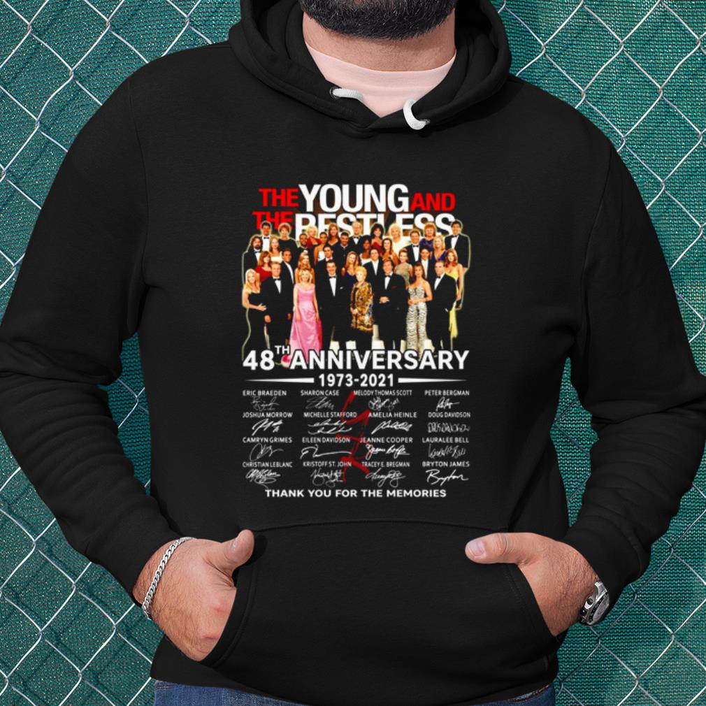 Best The Young And The Besties 48th Anniversary Thank The Memories shirt