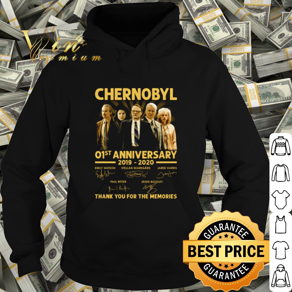 Premium Chernobyl 01st Anniversary Thank You For The Memories Signature shirt