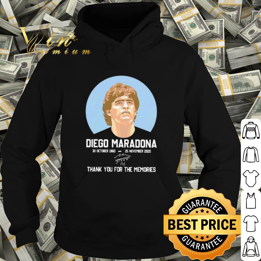 Official Diego Maradona 30 October 1960-25 November 2020 Signature shirt