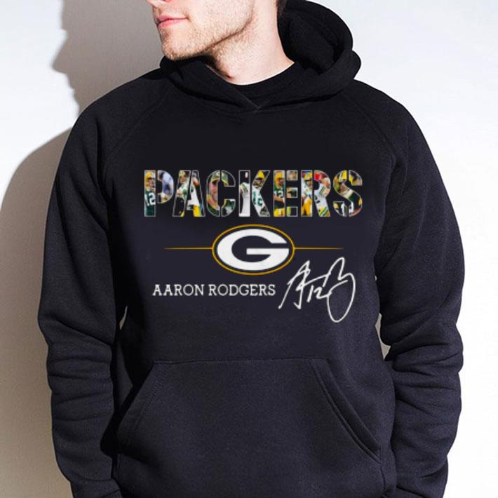 Funny Green Bay Packers Aaron Rodgers Signature shirt 3 Funny Green Bay Packers Aaron Rodgers Signature shirt