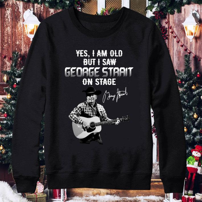 Premium Yes I Am Old But I Saw George Strait Country Music Signature shirt 3 Premium Yes I Am Old But I Saw George Strait Country Music Signature shirt