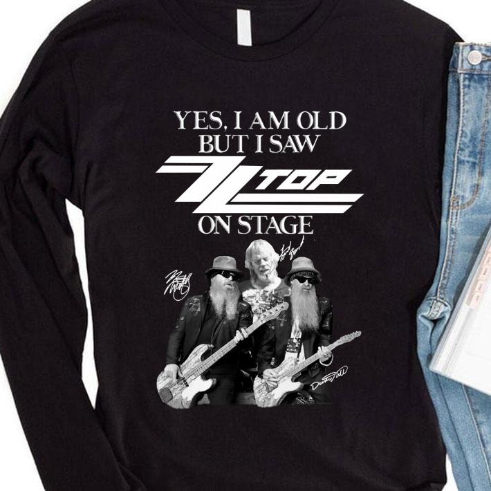 Best Yes I Am Old But I Saw ZZ Top Band On Stage shirt 3 Best Yes I Am Old But I Saw ZZ Top Band On Stage shirt