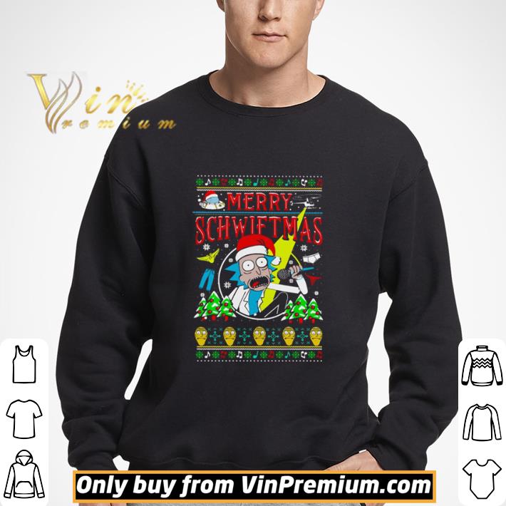 Singer Rick Sanchez merry schwiftmas shirt