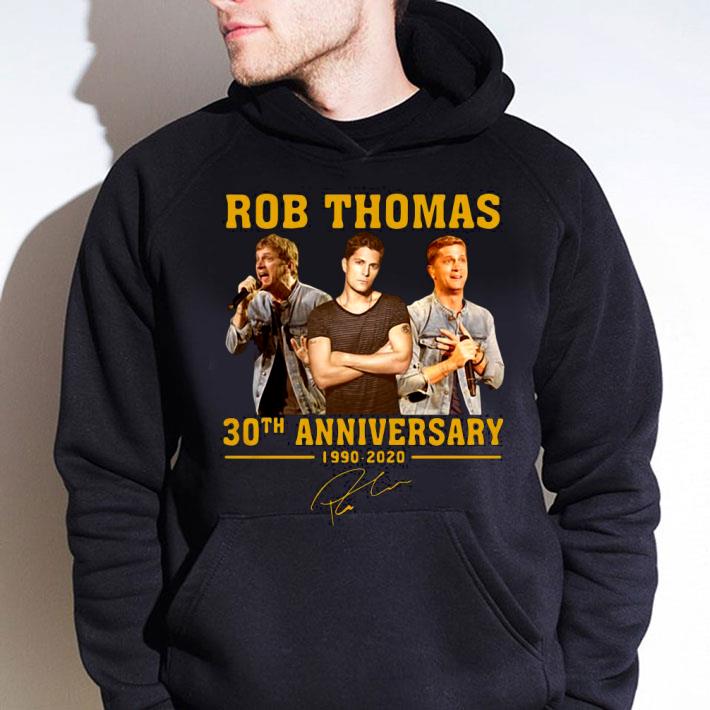 Hot Matchbox Twenty Rob Thomas 30th Anniversary 1990-2020 Signature shirt