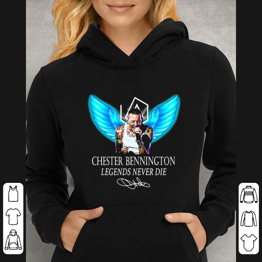 Great Chester Bennington 1976-2017 of Linkin Park band Legends Never Die signature shirt