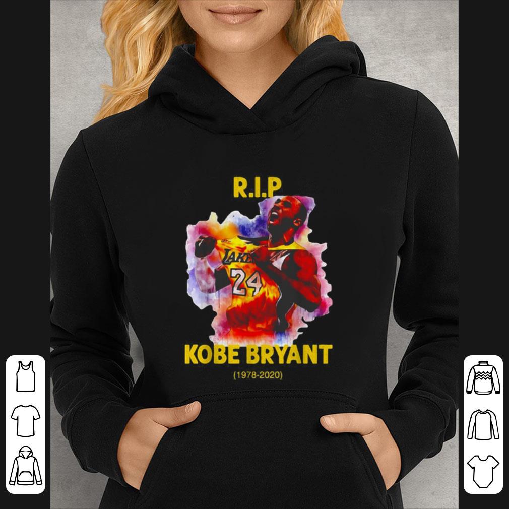 Awesome Rip Kobe Bryant Lakers 24 1978-2020 shirt