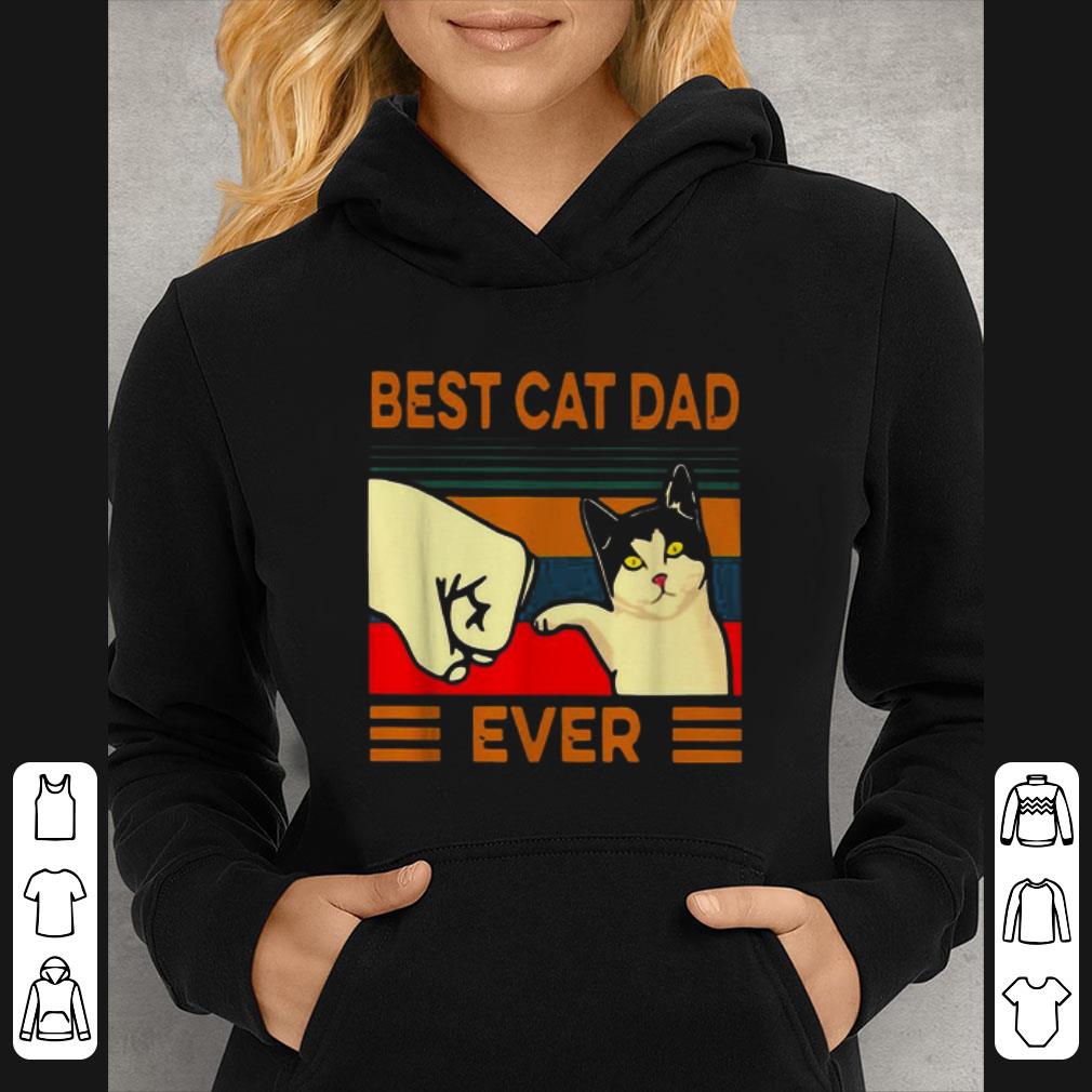 Great Best cat dad ever vintage shirt