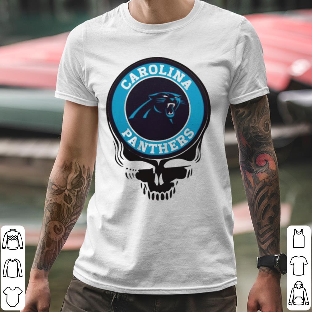 Best Carolina Panthers Football Skull shirt