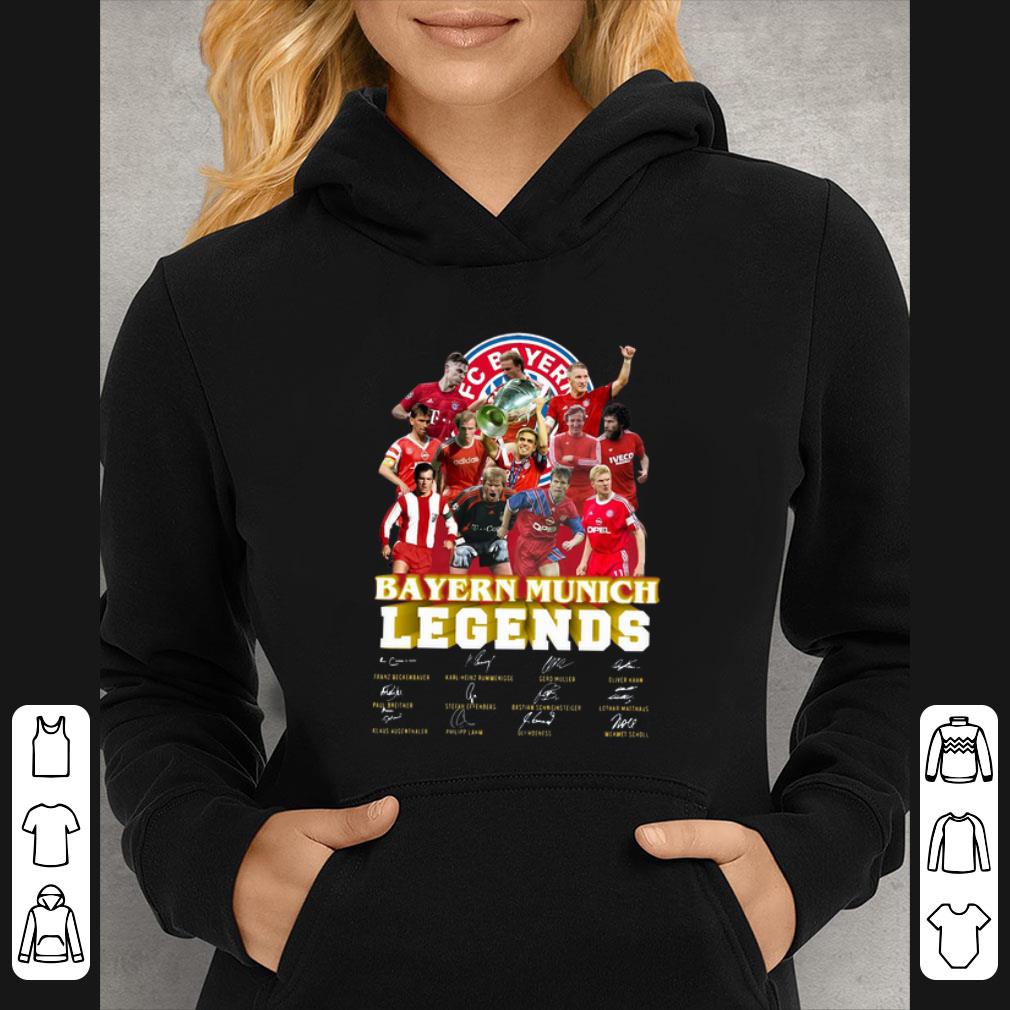 Hot Bayern Munich Legends Players Signatures shirt