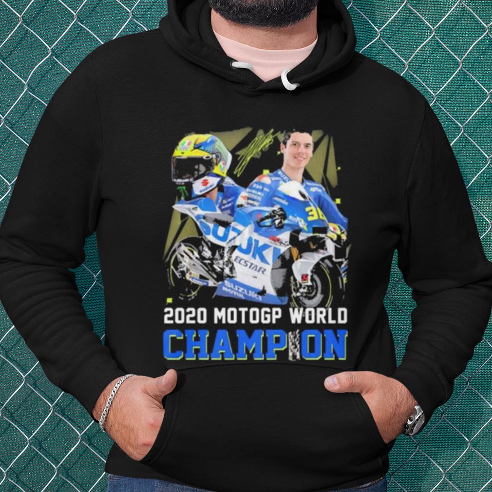 Official Joan Mir 2020 Motogp World Champion Signature shirt