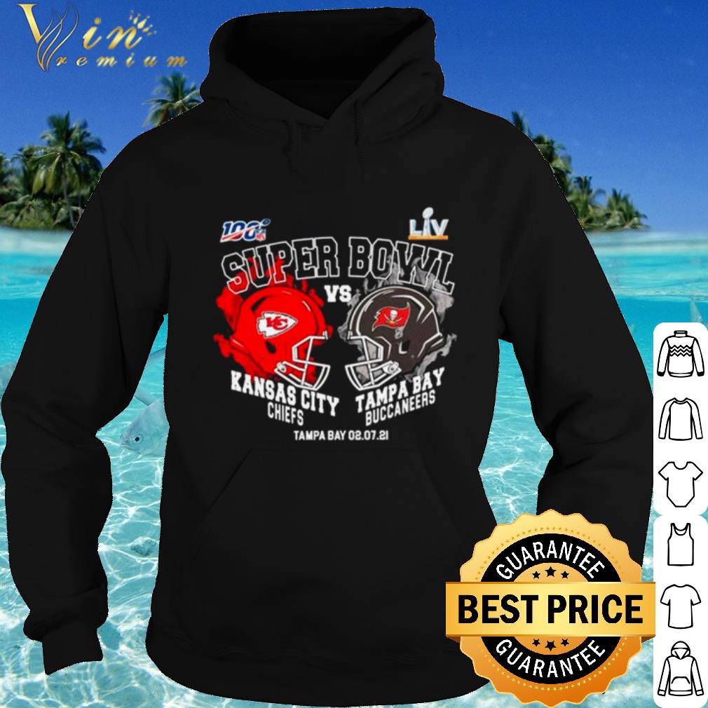 Official Kansas City Chiefs vs Tampa Bay Buccaneers Super Bowl 2021 Champions shirt