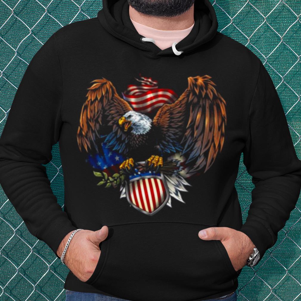 Best Large Eagle American Flag 2021 shirt