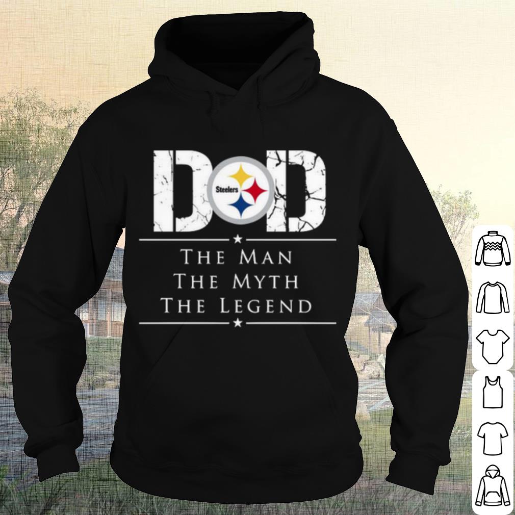 Premium Dad Pittsburgh Steelers Football The Man The Myth The Legend shirt