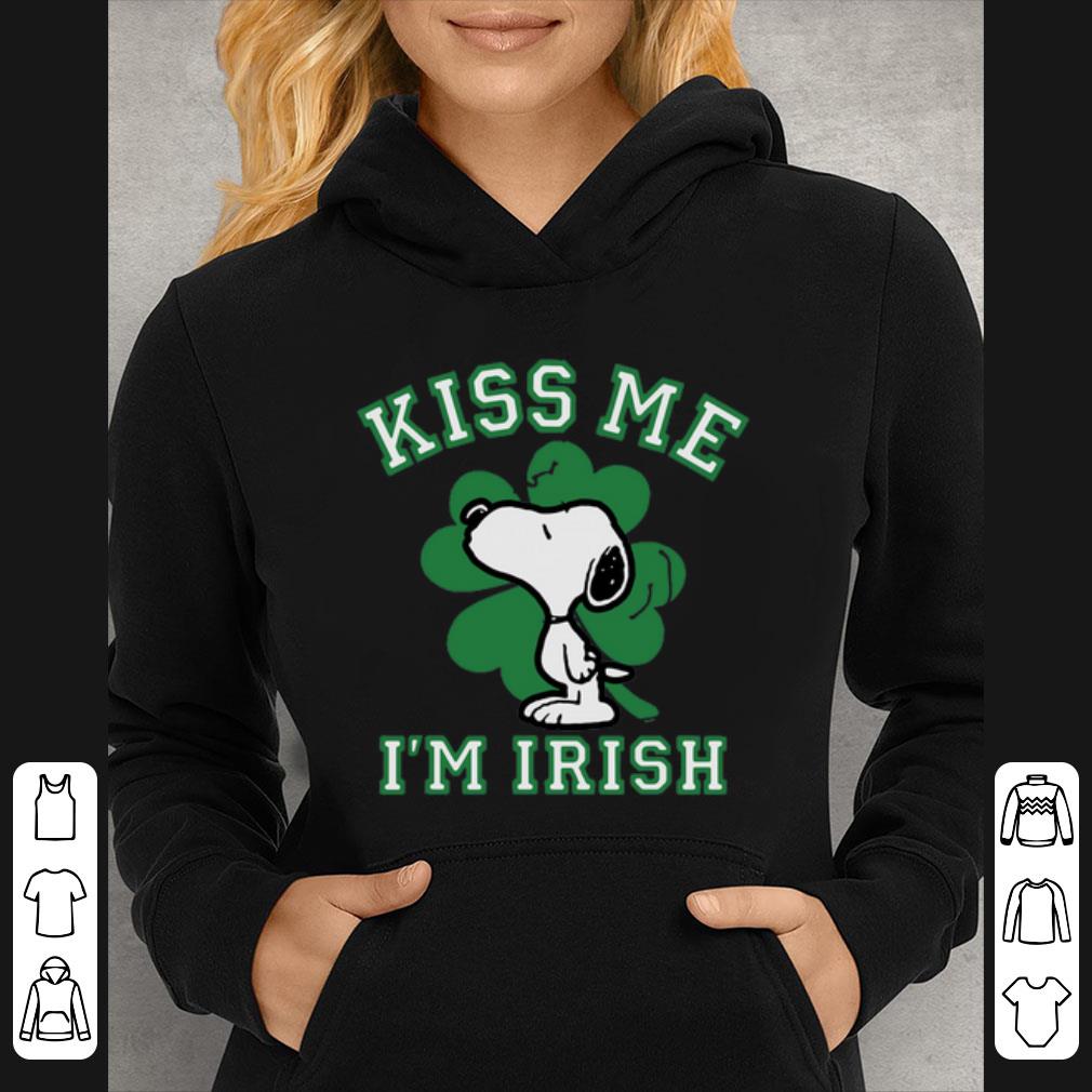 Awesome Snoopy Kiss Me I’m Irish shirt