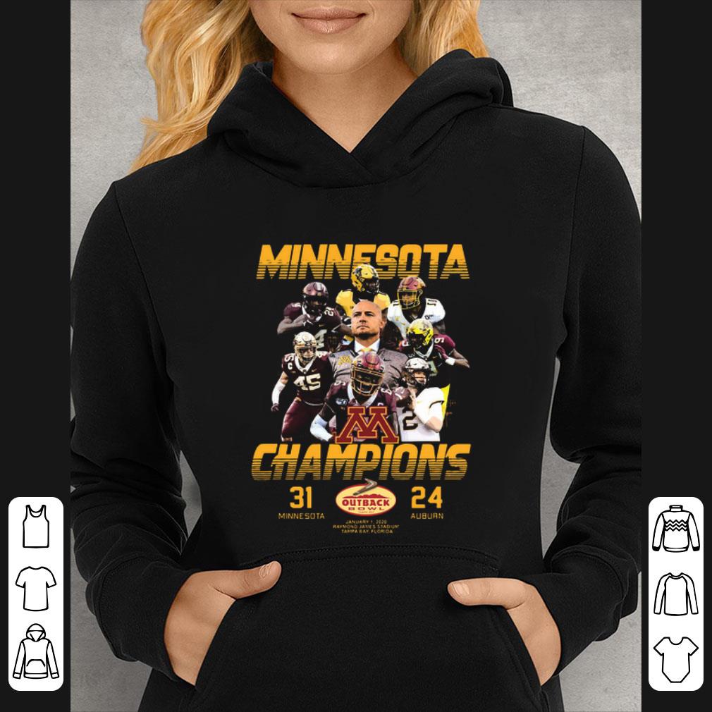 Premium Minnesota Champions outback Bowl shirt