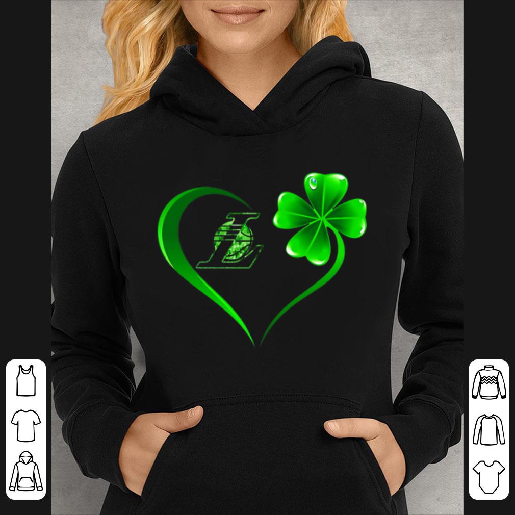 Top Heart Irish Los Angeles Laker St. Patrick's Day shirt