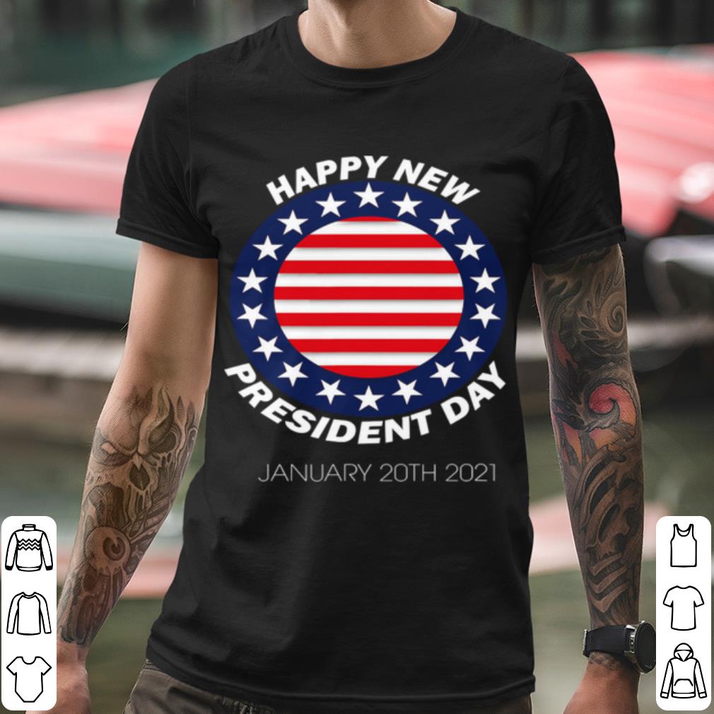 Happy New President Inauguration Day American Flag shirt