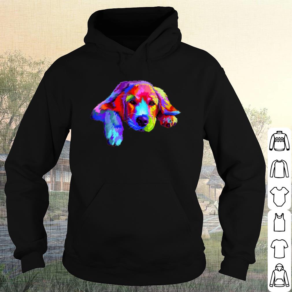 Premium Golden Retriever Dog Watercolor shirt