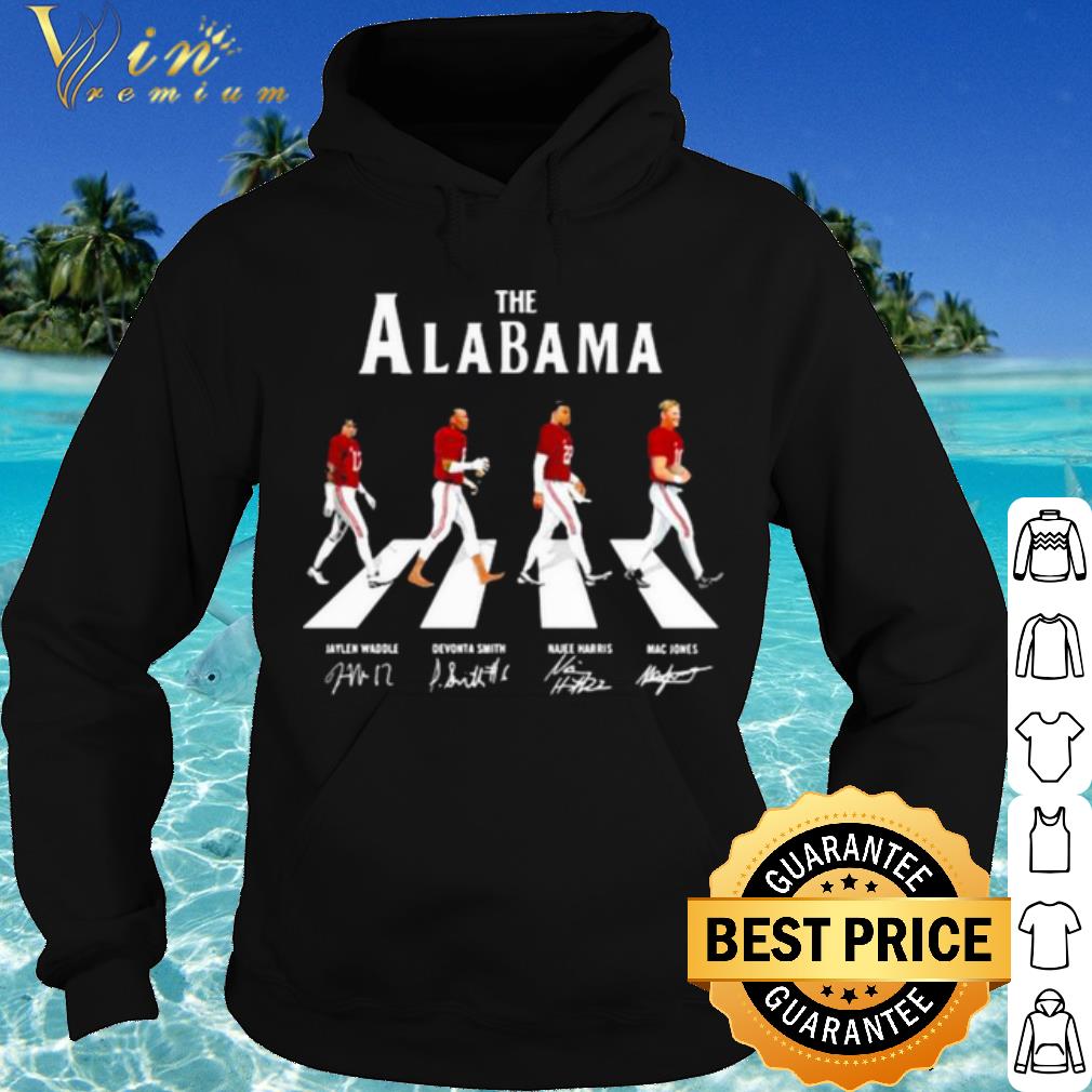 Official The Alabama Football Team Signature Abbey Road Signature shirt