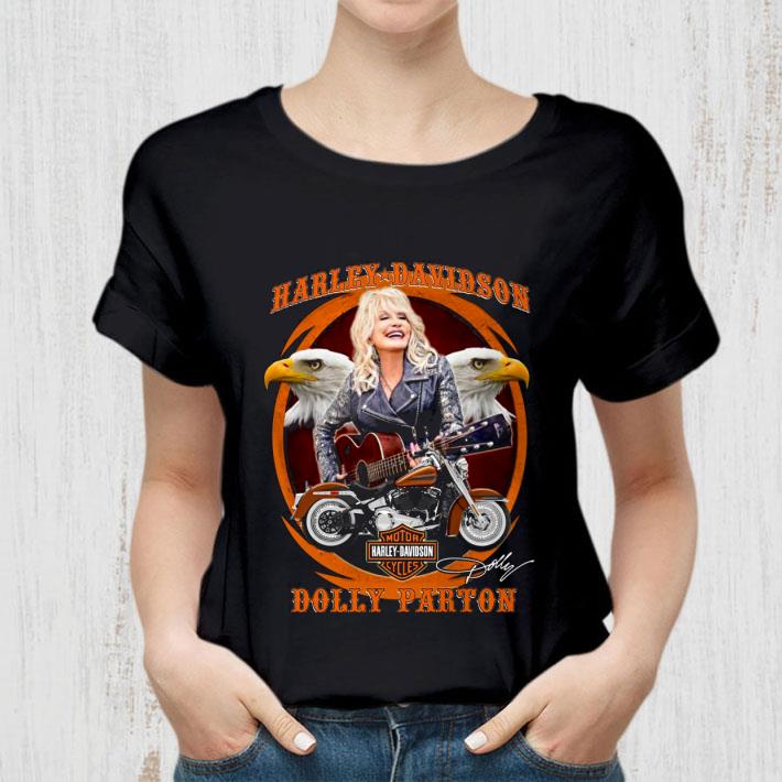 Dolly Parton Signature Harley Davidson shirt Dolly Parton Signature Harley Davidson shirt 2