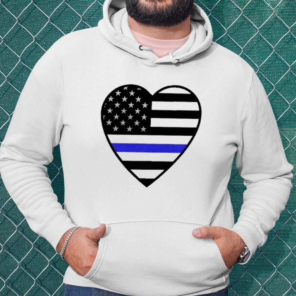 Best Heart Thin Blue Line shirt