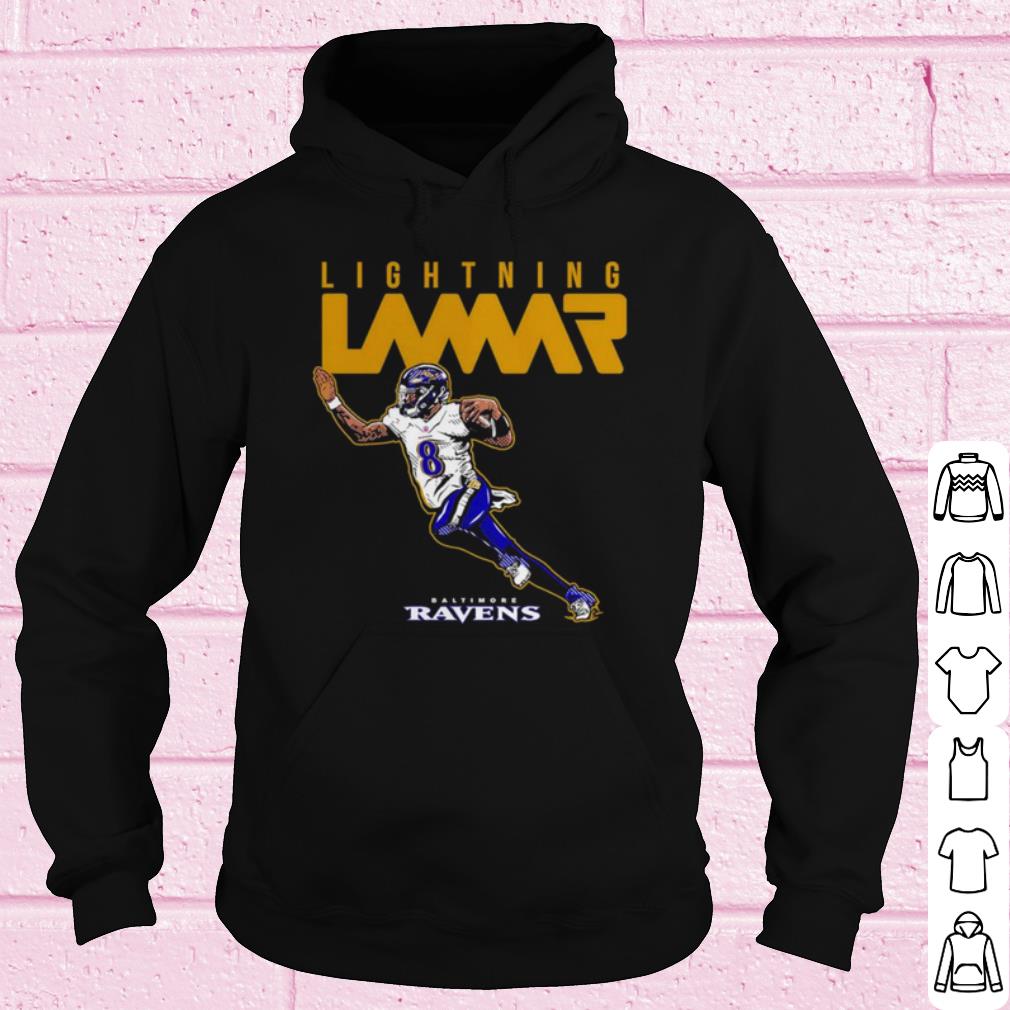 Nice Lamar Jackson Baltimore Ravens Lightning Lamar shirt