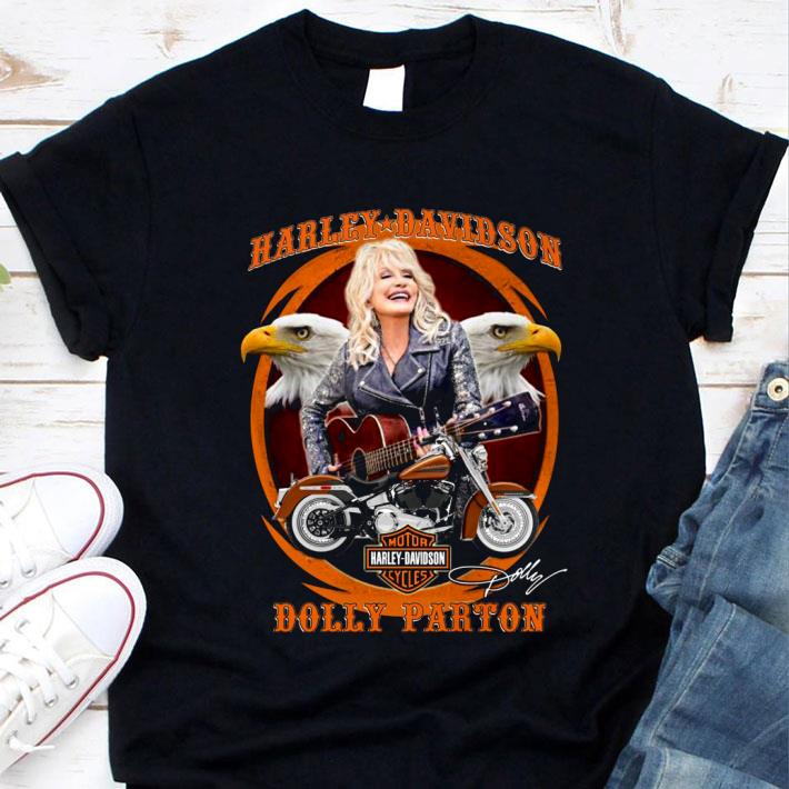 Dolly Parton Signature Harley Davidson shirt Dolly Parton Signature Harley Davidson shirt 1