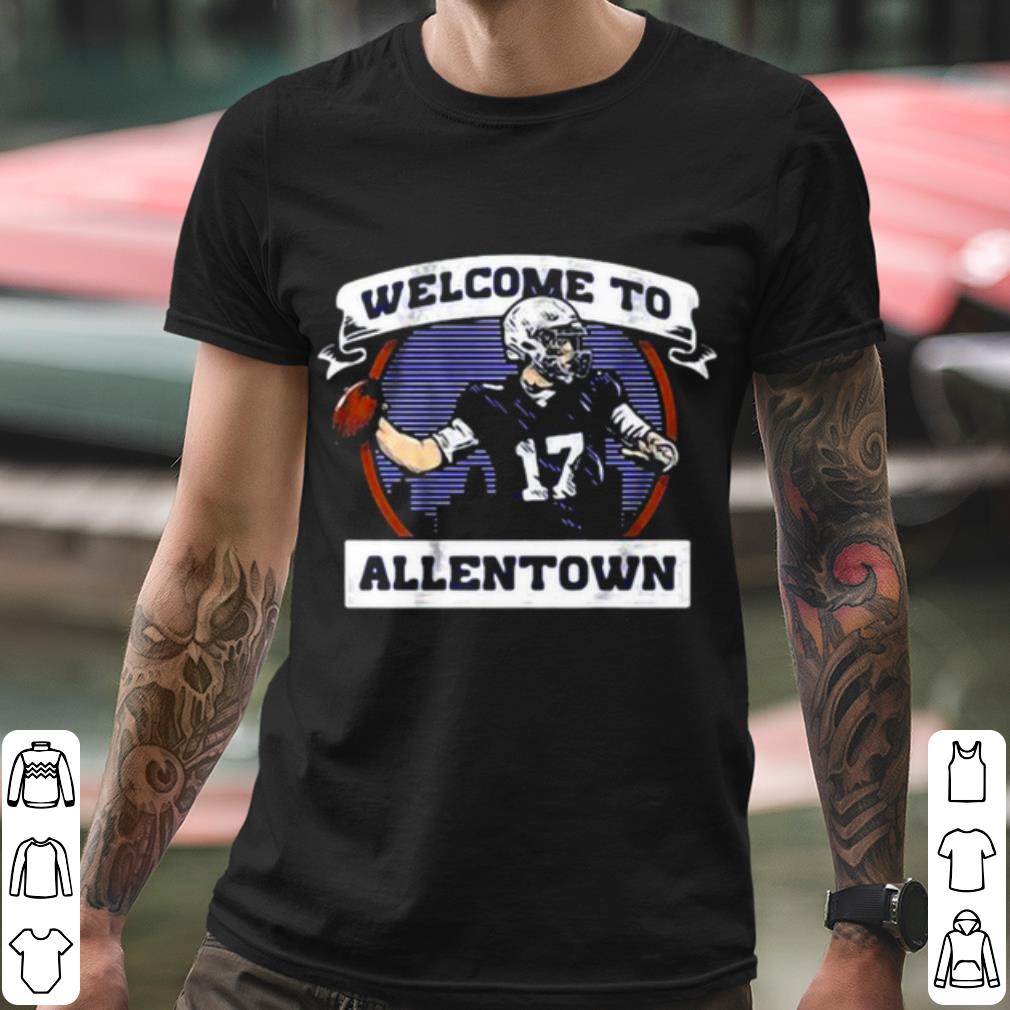 Premium Welcome To Allentown Football shirt